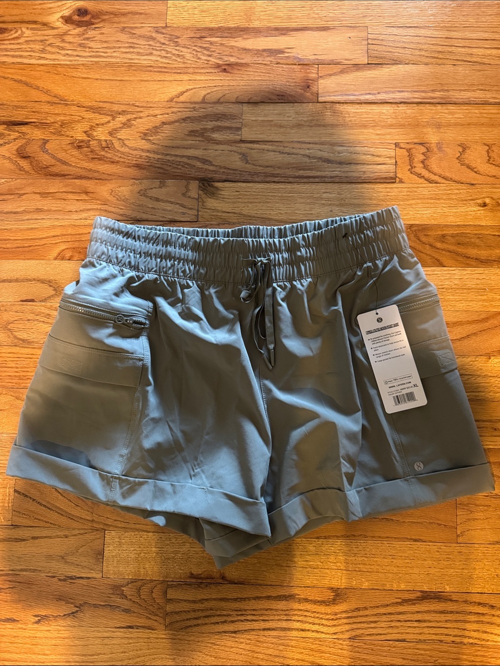 Layer‎ 8 Women's Athletic Shorts in Vetiver size XL. NWT